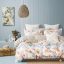 Botanica Breeze – 7 részes pamut ágyneműgarnitúra pasztell virágmintával