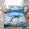 Delfines 3D ágyneműhuzat-garnitúra