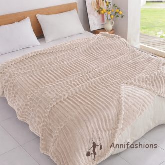   Luxus microplüss pléd – Stílusos és extra puha ágytakaró minden évszakra